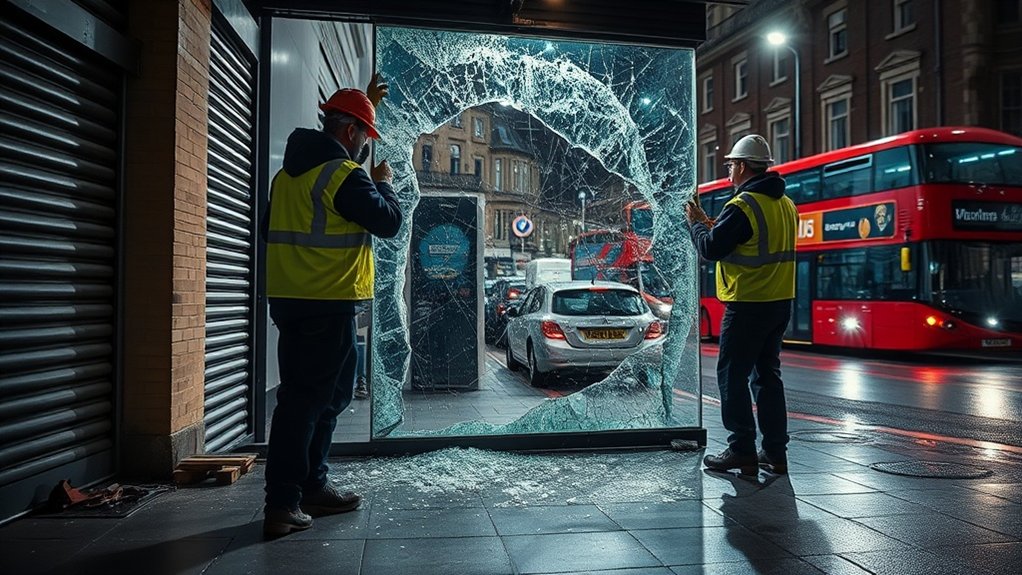 Emergency Shop Front Repair Wimbledon