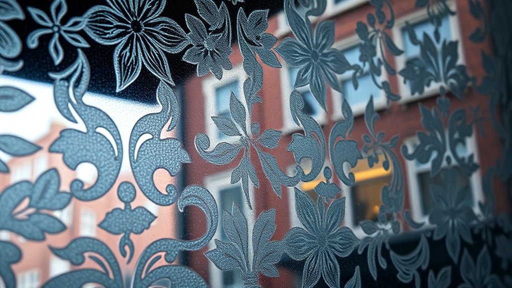 Patterned Decorative Glass Wimbledon