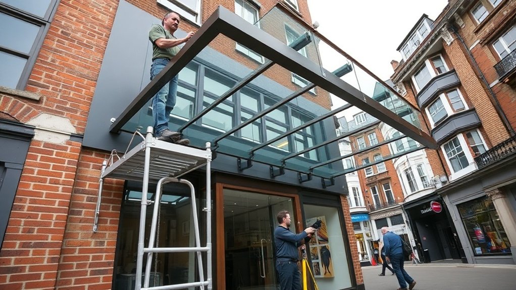 Shopfront Canopy Wimbledon